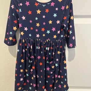 Starry Night Kids Dress